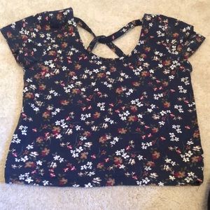 Prince & Fox floral crop top